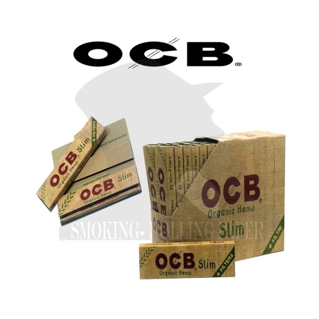 Cartine OCB Organic Hemp Lunghe King Size Slim + Filtri In Carta – 32 Libretti | Foto principale prodotto Cartine OCB Organic Hemp Lunghe King Size Slim + Filtri In Carta – 32 Libretti