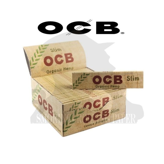 Cartine OCB Organic King Size Slim in Canapa Lunghe Biologica – Scatola da 50 Libretti | Foto principale prodotto Cartine OCB Organic King Size Slim in Canapa Lunghe Biologica – Scatola da 50 Libretti