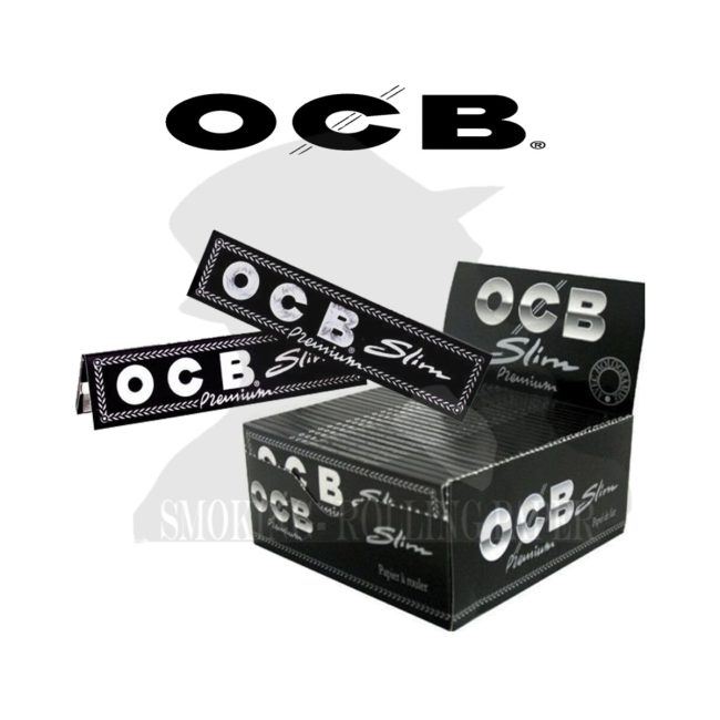 OCB Premium Black King Size Slim Rolling Papers – 50 Booklets | Main product image OCB Premium Black King Size Slim Rolling Papers – 50 Booklets