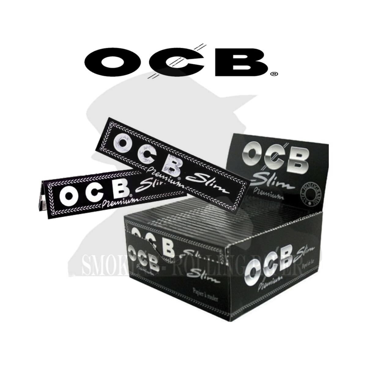 Cartine OCB Premium Black Lunghe – King Size Slim – 50 Libretti