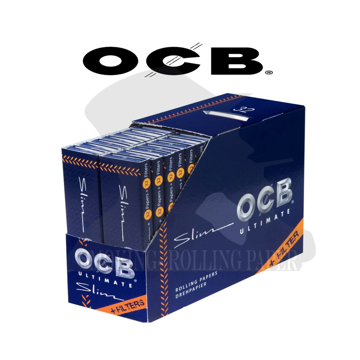 Cartine OCB Ultimate King Size Slim Lunghe + Filtri in Carta – 32 Libretti