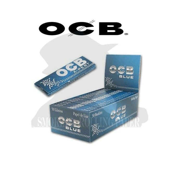 CARTINE OCB X-PERT BLU CORTE BLUE – BOX DA 50 LIBRETTI