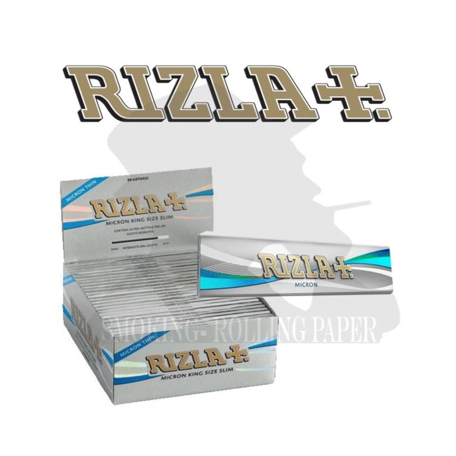 Rizla Micron King Size Slim Rolling Papers – 50 Booklets | Main product image Rizla Micron King Size Slim Rolling Papers – 50 Booklets