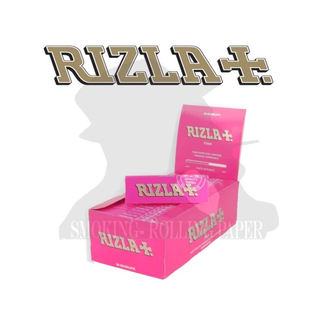 Cartine Rizla Rosa Pink Corte Regolari – Scatola da 50 Libretti