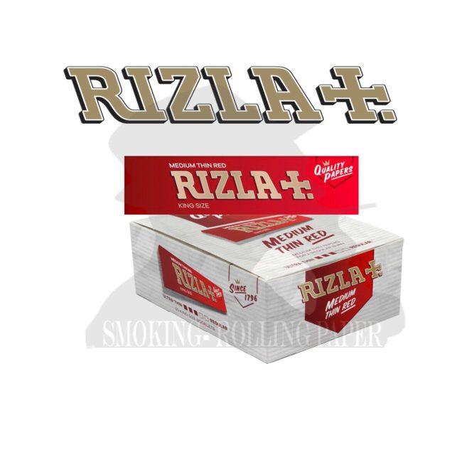 Rizla Red King Size Slim Rolling Papers – 50 Booklets | Main product image Rizla Red King Size Slim Rolling Papers – 50 Booklets