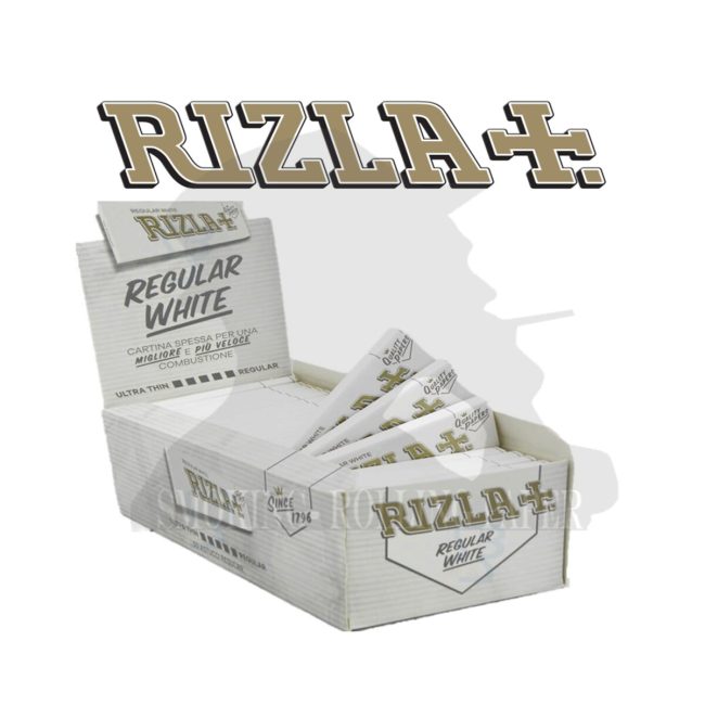 Cartine Rizla White Bianche Corte Regular – Scatola da 50 Libretti | Foto principale prodotto Cartine Rizla White Bianche Corte Regular – Scatola da 50 Libretti