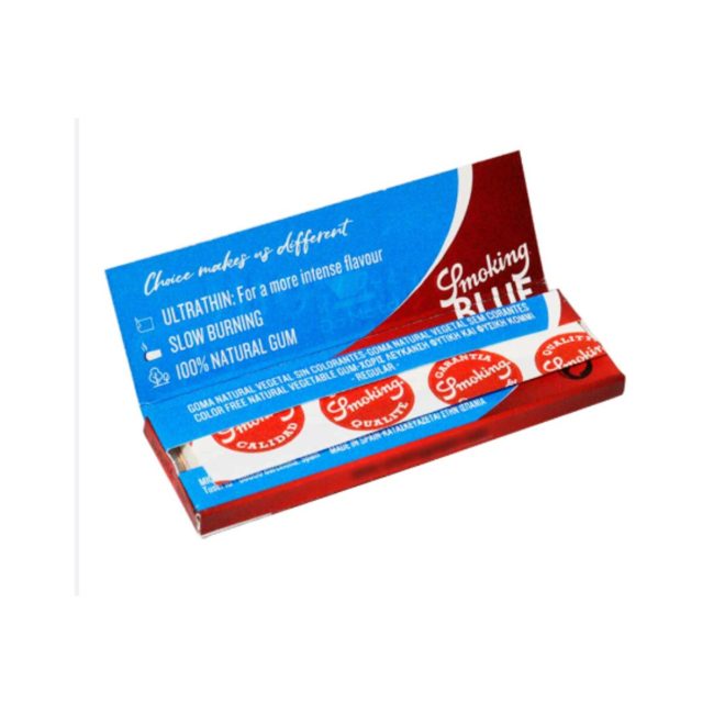 Cartine Smoking Blu Corte – Blue Tree Free Regolari da 50 Libretti | Foto dettaglio Cartine Smoking Blu Corte – Blue Tree Free Regolari da 50 Libretti dettaglio prodotto