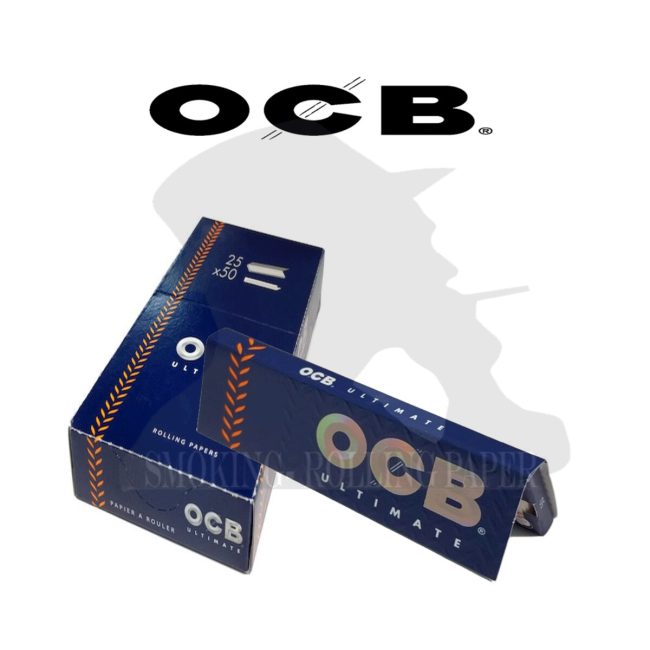 OCB Cartine Ultimate Corte Singole – Scatola da 25 Libretti