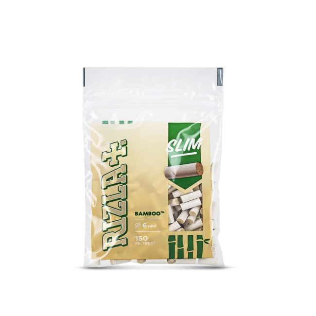 Rizla Filtri Bamboo Slim 6mm – Bustina da 150 Filtrini dettaglio prodotto