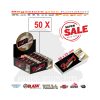 Smoking Deluxe King Size Perforated Paper Tips – 50 Booklets