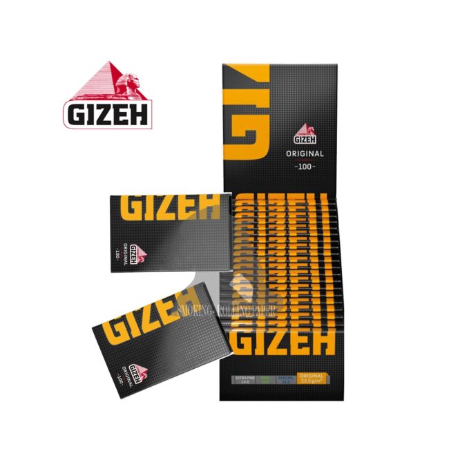 Gizeh Black Regular Rolling Papers – 20 Booklets | Main product image Gizeh Black Regular Rolling Papers – 20 Booklets