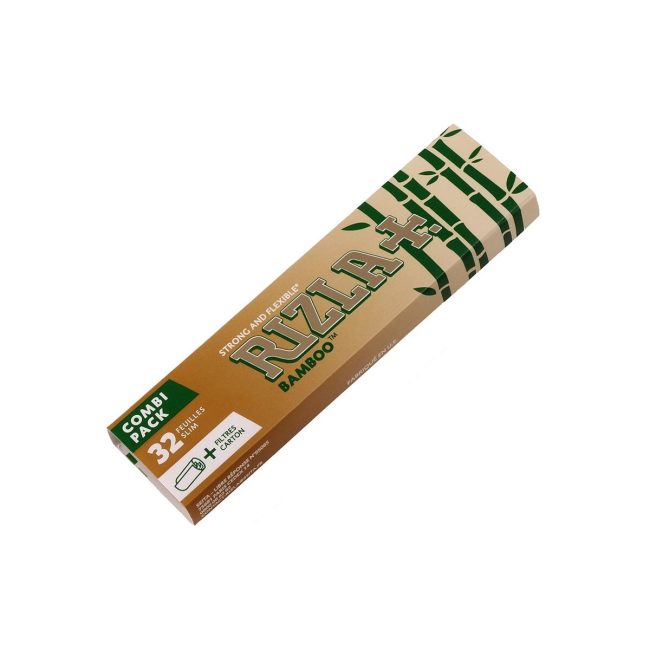 Cartine Rizla Bamboo Slim King Size Lunghe con Filtri – 24 Libretti | Foto dettaglio Cartine Rizla Bamboo Slim King Size Lunghe con Filtri – 24 Libretti dettaglio prodotto