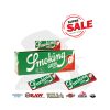Cartine Smoking Green Corte (Verde Regular con angoli tagliati) – 50 Libretti