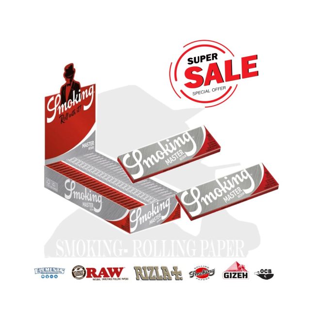 Smoking Master Regular Rolling Papers – 25 Booklets | Main product image Smoking Master Regular Rolling Papers – 25 Booklets