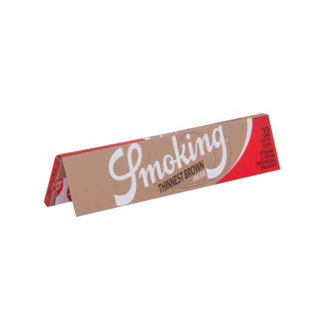 Cartine Smoking Thinnest Brown King Size Slim – 50 Libretti | Foto dettaglio Cartine Smoking Thinnest Brown King Size Slim – 50 Libretti dettaglio prodotto