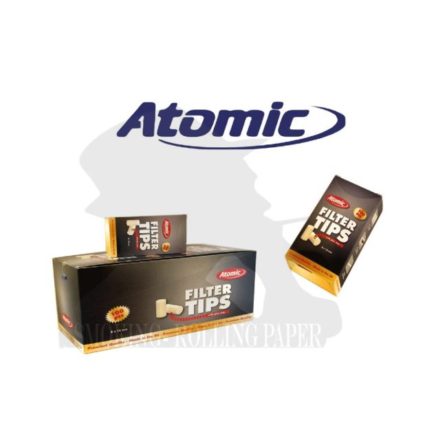 Atomic Regular 8 mm Filters – 20 packs of 100 Filters