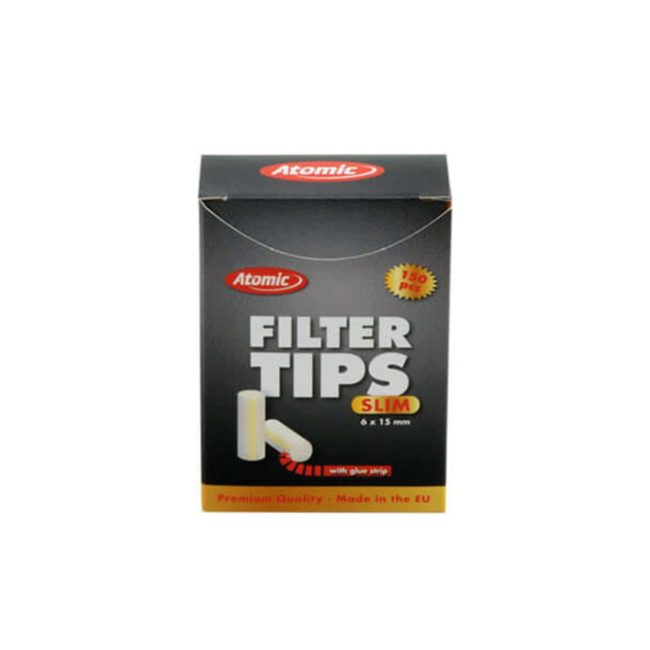 Atomic Slim 6 mm Filters – 20 packs of 150 Filters | Product image 1 Atomic Slim 6 mm Filters – 20 packs of 150 Filters – product image 1