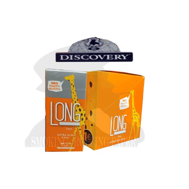 Discovery Slim 5.7 mm Long Pocket Filters – 10 packs of 80 Filters