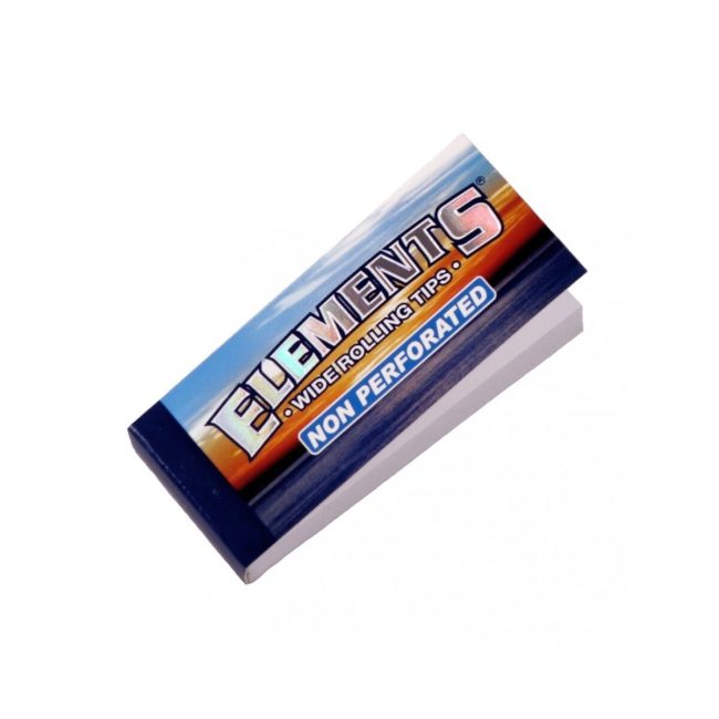 Elements Wide Long King Size Unperforated Paper Tips – 50 Booklets – product image 1