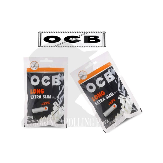 OCB Filtri Extra Slim 5,7mm Lunghi – 20 Bustine da 120 Filtrini | Foto principale prodotto OCB Filtri Extra Slim 5,7mm Lunghi – 20 Bustine da 120 Filtrini