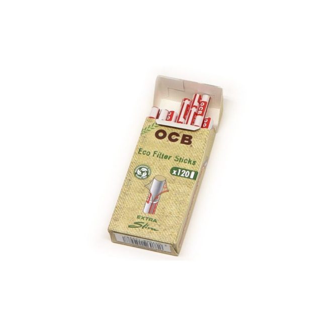 OCB Filtri Organic Ultra Extra Slim 5,7mm ECO – 20 Scatole da 120 Filtrini dettaglio prodotto