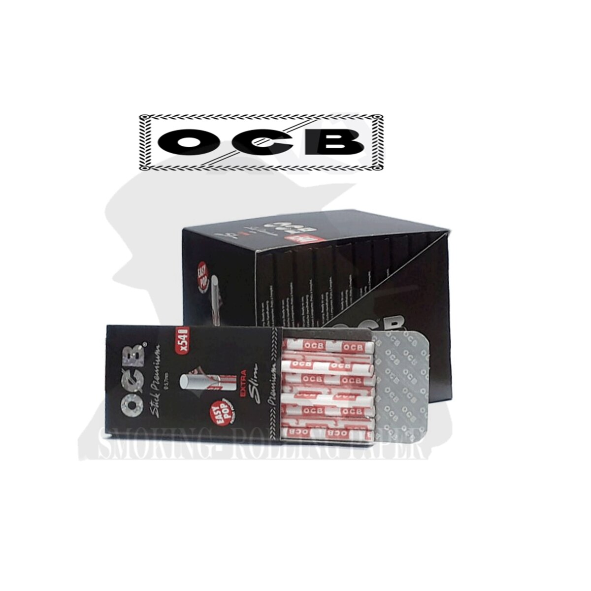 OCB Filtri PREMIUM Extra Slim 5.7mm 54 STICK Pocket Scatola da 20 Filtrini | Foto principale prodotto OCB Filtri PREMIUM Extra Slim 5.7mm 54 STICK Pocket Scatola da 20 Filtrini