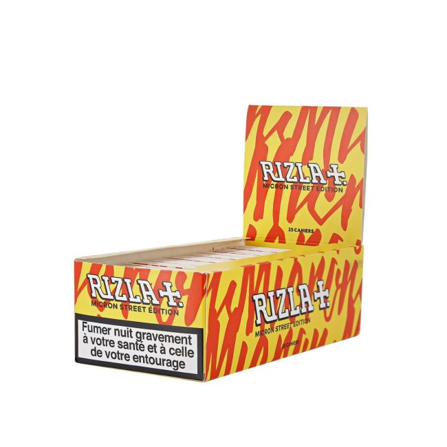 Rizla Cartine Micron Street Edition – Regular Corte Doppie – 25 Libretti | Foto principale prodotto Rizla Cartine Micron Street Edition – Regular Corte Doppie – 25 Libretti