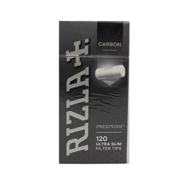 Rizla Ultra Slim 5.7 mm Activated Carbon Filters – 120 Filters | Product image 1 Rizla Ultra Slim 5.7 mm Activated Carbon Filters – 120 Filters – product image 1