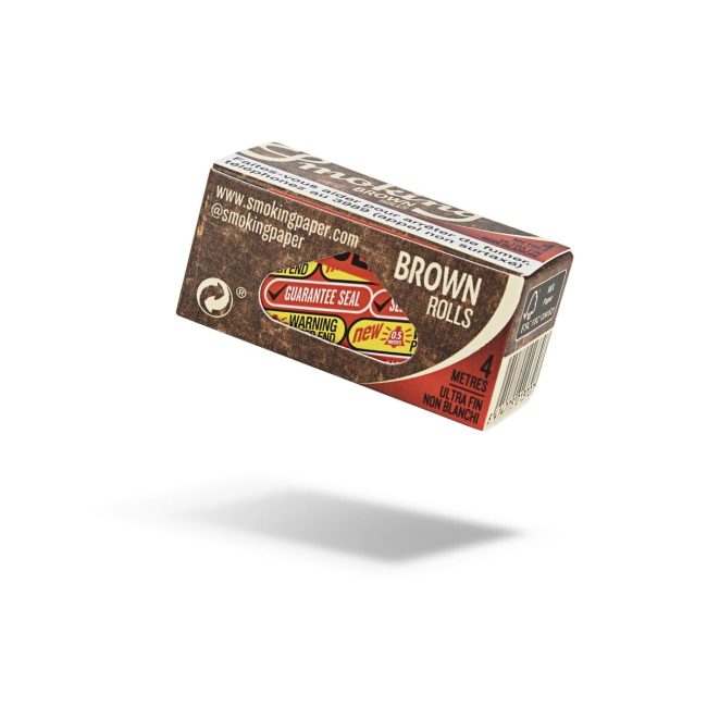 Cartine Smoking Brown Rolls King Size Slim Marrone Unbleached – 24 Rotoli | Foto dettaglio Cartine Smoking Brown Rolls King Size Slim Marrone Unbleached – 24 Rotoli dettaglio prodotto