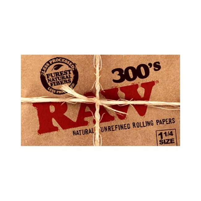 Cartine RAW 300’s Classic Papers – 1¼ – Scatola da 40 Libretti dettaglio prodotto