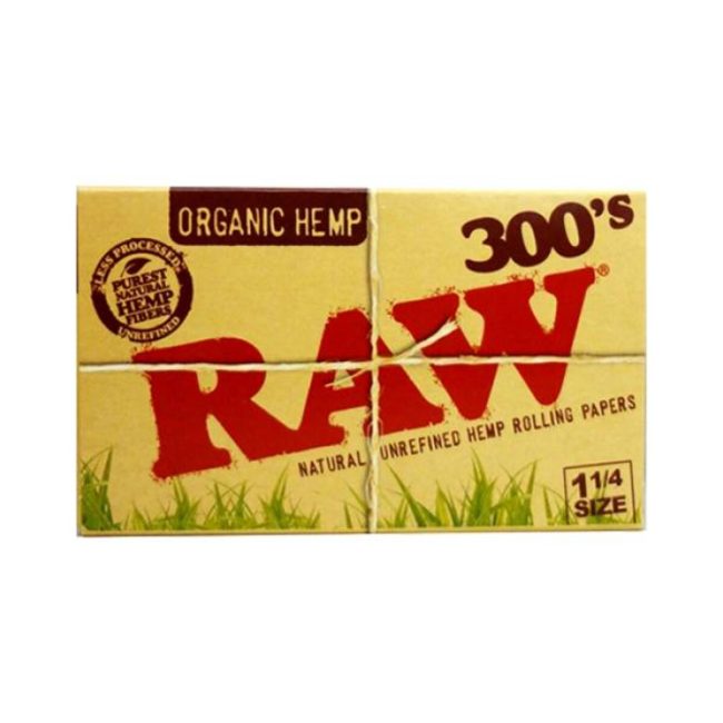 RAW 300's Organic Regular Rolling Papers – 40 Booklets – product image 1