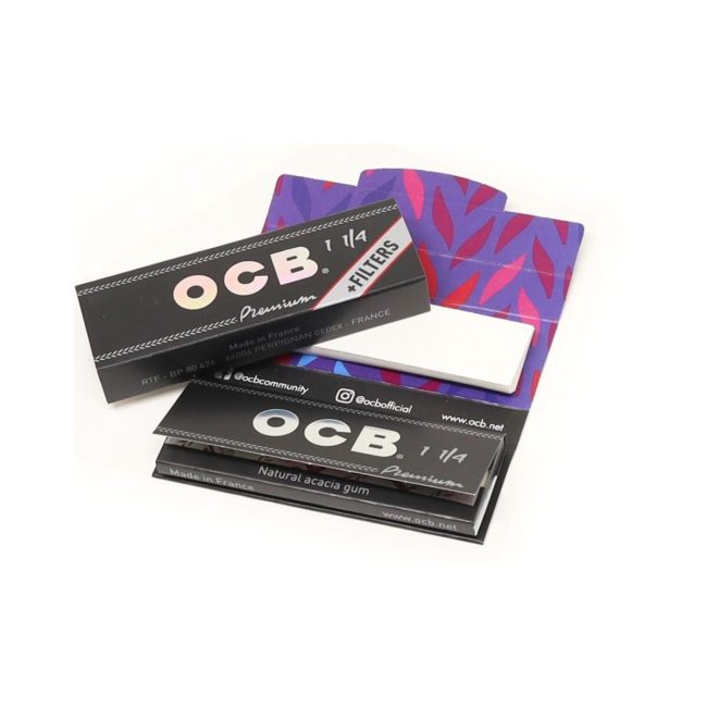 Cartine OCB Premium 1 1/4 con Filtri In Carta – 24 Libretti dettaglio prodotto