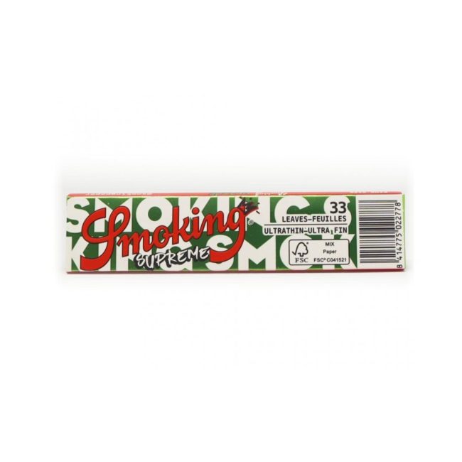 Cartine Smoking Supreme King Size Ultra Thin – Box da 50 Libretti