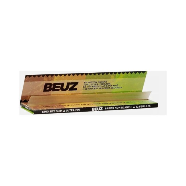 Cartine Beuz King Size Brown Marrone Lunghe – 50 Libretti | Foto dettaglio Cartine Beuz King Size Brown Marrone Lunghe – 50 Libretti dettaglio prodotto