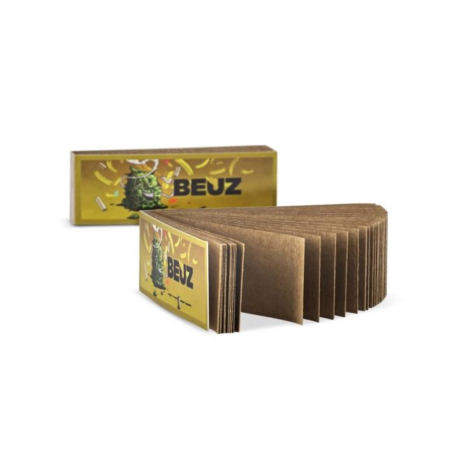 Beuz High Buddy Filtri In Carta Brown 60 x 21 mm – 50 Blocchetti in Cartoncino dettaglio prodotto