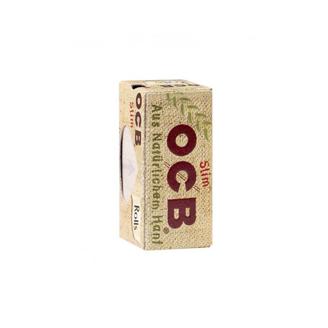 OCB Organic Rolls Slim Rolling Papers – 24 Rolls | Product image 1 OCB Organic Rolls Slim Rolling Papers – 24 Rolls – product image 1