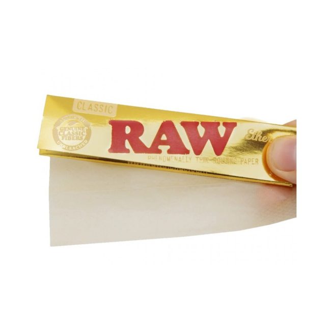 Cartine RAW Ethereal King Size – Premium Gold Edition – 50 Libretti | Foto dettaglio Cartine RAW Ethereal King Size – Premium Gold Edition – 50 Libretti dettaglio prodotto