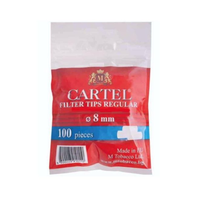 Cartel Filtri Regular Size 8mm x 15mm – 30 Bustine da 100 Filtrin dettaglio prodotto