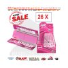 Gizeh Pink King Size Rolling Papers with Filters – 26 Booklets | Main product image Gizeh Pink King Size Rolling Papers with Filters – 26 Booklets