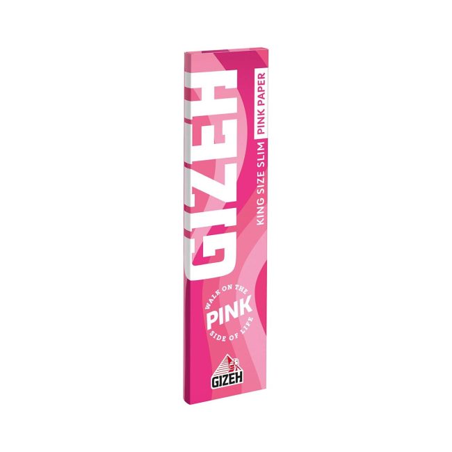 Gizeh Extra Fine Pink King Size Rolling Papers – 50 Booklets – product image 1