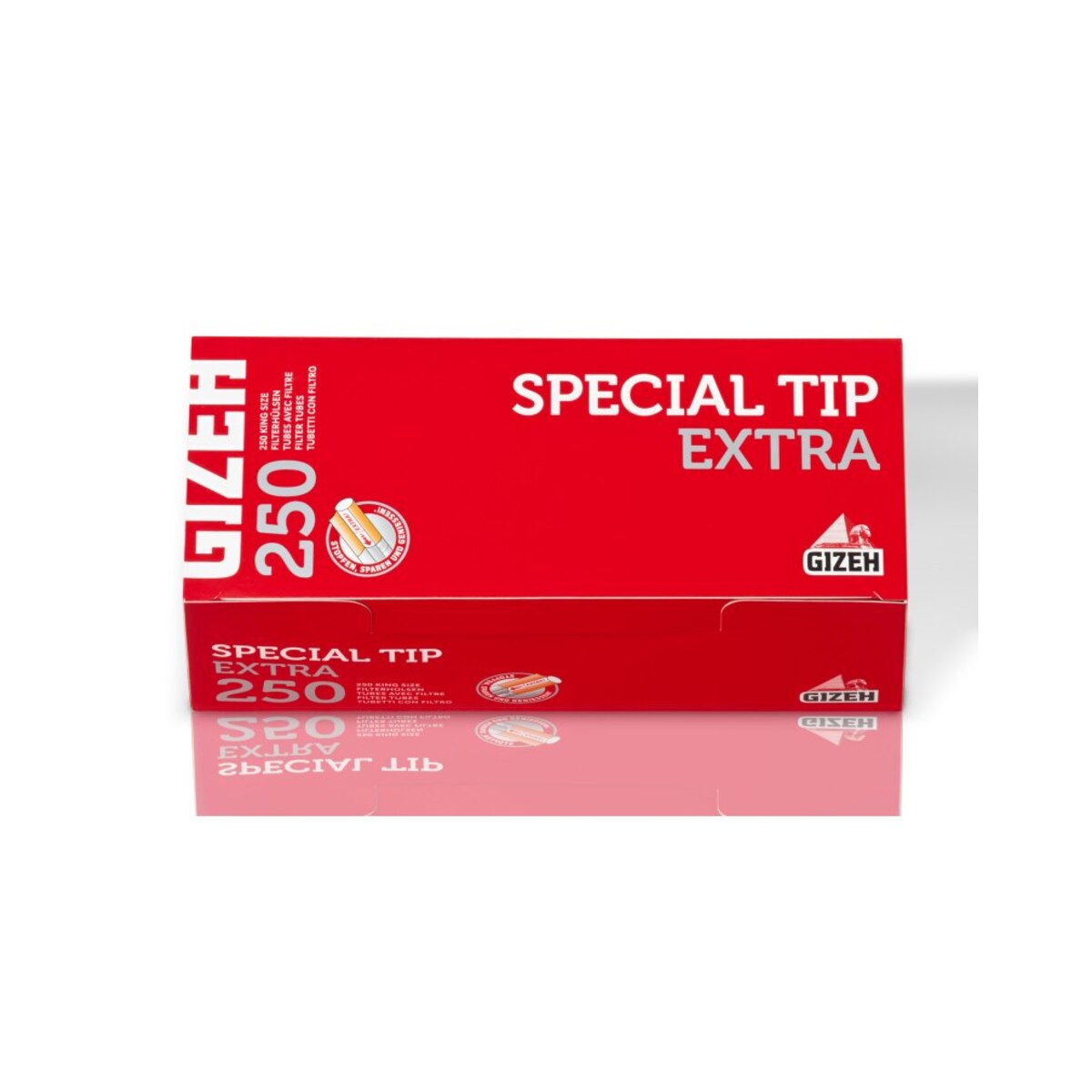 Gizeh Tubetti Special Tip Extra King Size con Filtro Lungo – 4 x Box da 250 Tubi Vuoti (Totale 1000 Sigarette Vuote