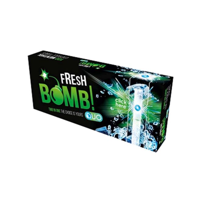Fresh Bomb Tubetti Aroma Mentolo 8mm – Con Filtro – Da 100 Sigarette Vuote