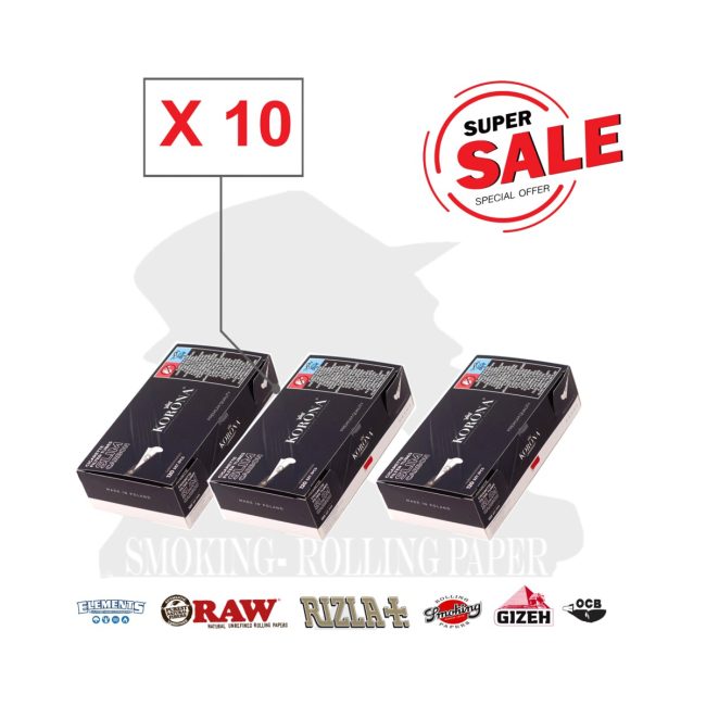 Korona Tubetti Slim Carboni Tubes 6,8mm 10 X Box Da 120 Sigarette Vuote | Foto principale prodotto Korona Tubetti Slim Carboni Tubes 6,8mm 10 X Box Da 120 Sigarette Vuote