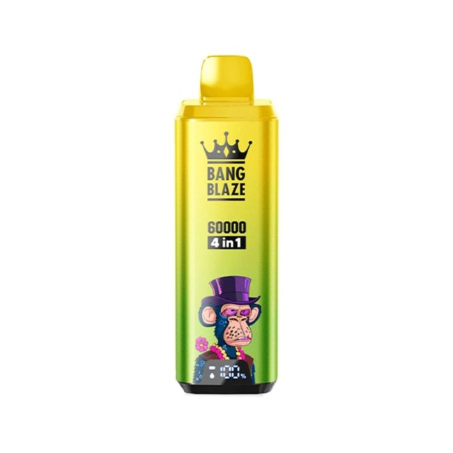 Bang Blaze 60K 4-in-1 60000 Tiri Puffs Fragola Mango/Fragola Kiwi/Mela Uva/Anguria Frutto del Drago dettaglio prodotto