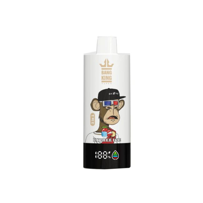 Bang King 85K 3-in-1 85000 Puffs Ice tea Tè freddo al limone e ghiaccio al litchi e mango su ghiaccio dettaglio prodotto