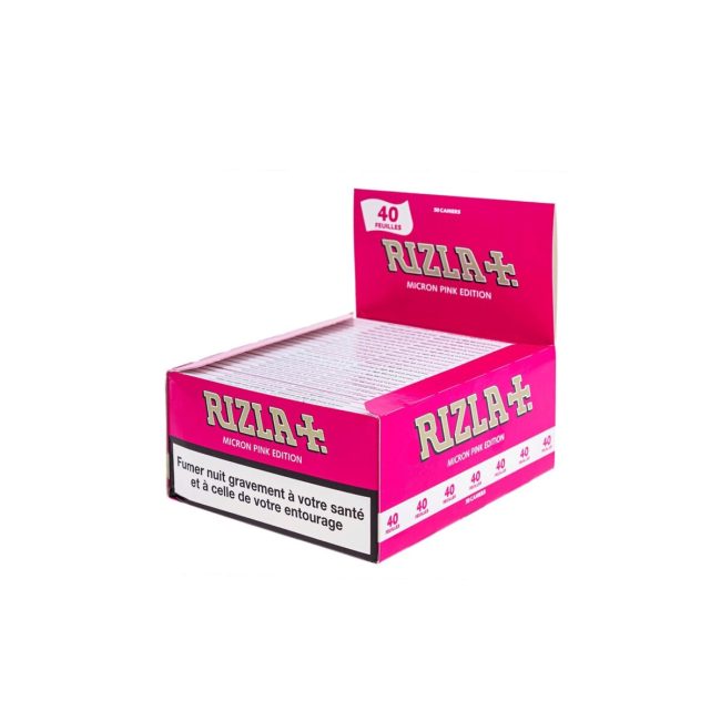 Cartine Rizla Micron Pink Slim Lunghe Rosa King Size – Scatola da 50 Libretti | Foto principale prodotto Cartine Rizla Micron Pink Slim Lunghe Rosa King Size – Scatola da 50 Libretti