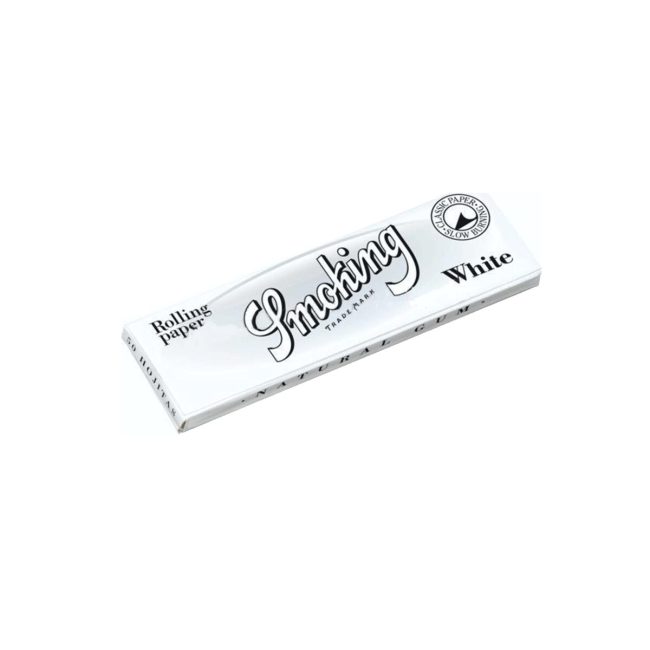 Smoking White Regular Rolling Papers – 25 Booklets | Product image 1 Smoking White Regular Rolling Papers – 25 Booklets – product image 1