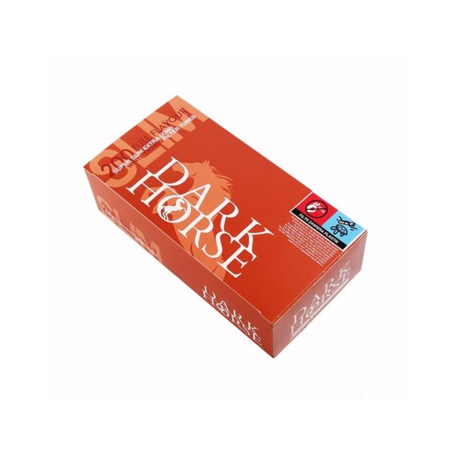Dark Horse Tubetti Super Slim 6,5mm 200er Con Filtro – Box da 200 Tubes | Foto principale prodotto Dark Horse Tubetti Super Slim 6,5mm 200er Con Filtro – Box da 200 Tubes