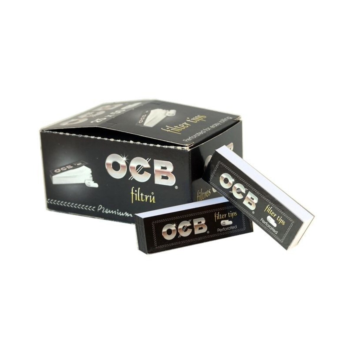 Filtri in Carta OCB Filter Tips – Perforati – 25 Libretti