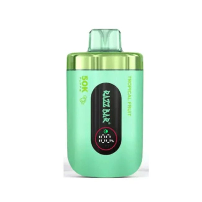 Razz Bar Vape 50,000 Puffs – Tropical Fruit – Tropical Fruit | Product image 1 Razz Bar Vape 50,000 Puffs – Tropical Fruit – Tropical Fruit – product image 1